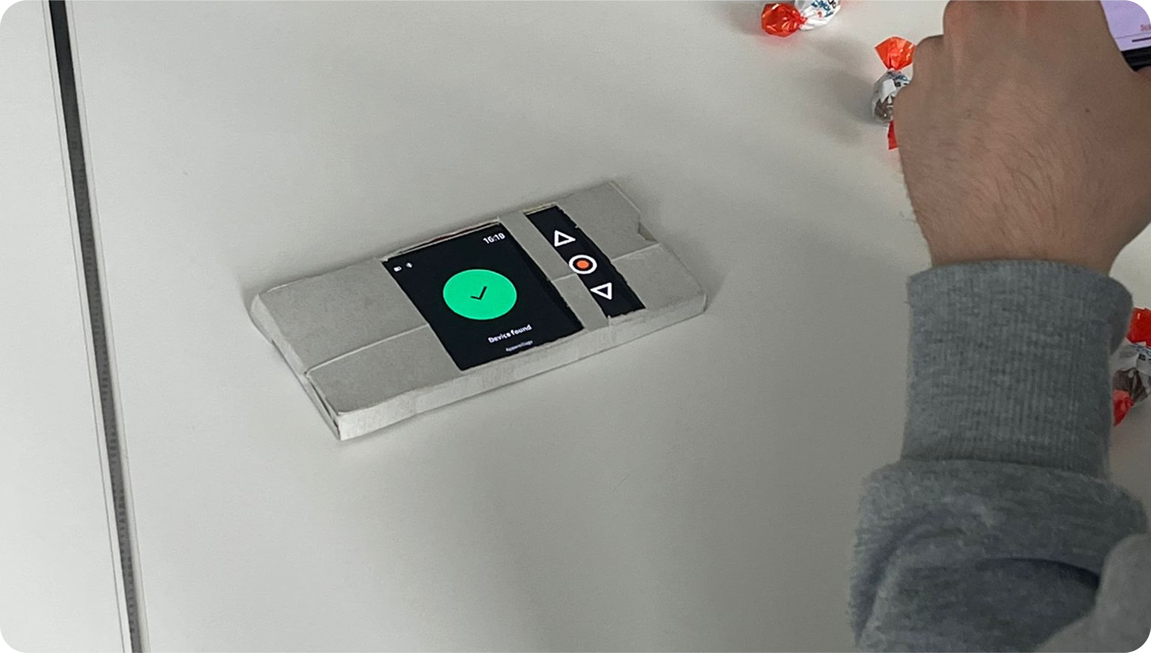 Prototype en carton Maquette final